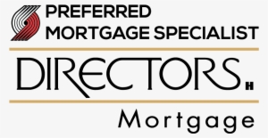 Blazers Preferred Mortage Logo Source Reverse - Directors Mortgage Logo #3829203
