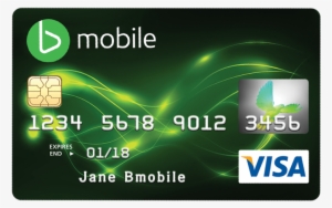 Visa Prepaid Card - Bmobile Prepaid Visa Card #3829283