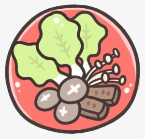 Kawaii Food Stickers 0002 Layer19 Cool Website Goodies - Ensalada Kawaii #3829343