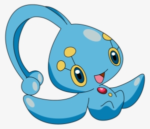 Manaphy - Blue Pokemon With Red Gem #3830033