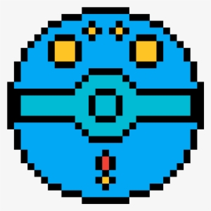 Manaphy - Pixel Art No Minecraft #3830272