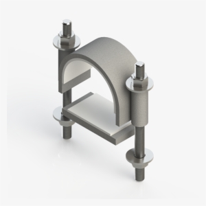 Cl 1 T 2 Bolt Anti Vibration Pipe - Pipe Clamp #3830816