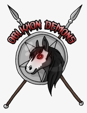 Oblivion Demons Logo - Cartoon #3831002
