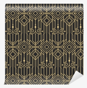 Abstract Art Deco Modern Seamless Pattern Wallpaper - Abstract Art #3831031