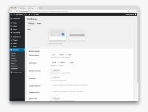 Call Button Settings Page - Shareboot Sharepoint 2013 Theme #3831083