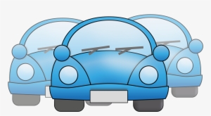 This Free Icons Png Design Of Three Blue Cars #3831364