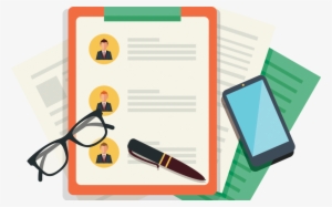 Writing Resume - 1 - - Resume Clipart #3831619