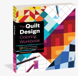 Cover - Quilt Design Coloring Workbook: 91 Modern-art Inspired #3831722