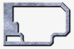 For This Frame I Used Some Scratched Metal Texture, - Metal #3831944