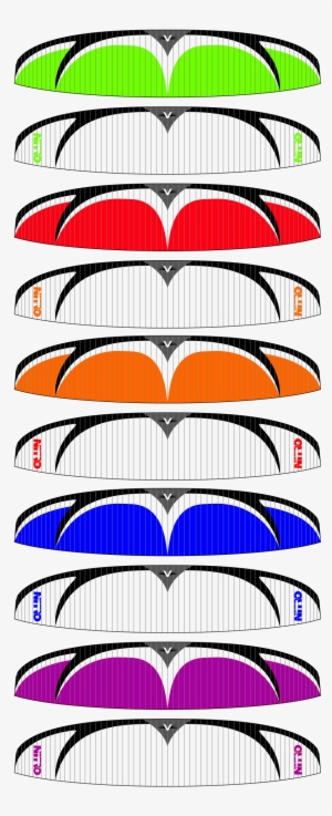 Velocity Nitro Paraglider Colors Png - Portable Network Graphics #3832053