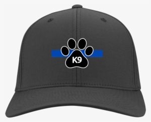 K9 Paw Thin Blue Line Hat - Moorish Hat #3832491