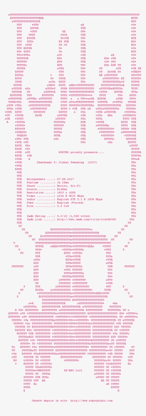 Nfo De La Release Sharknado - Document #3833241