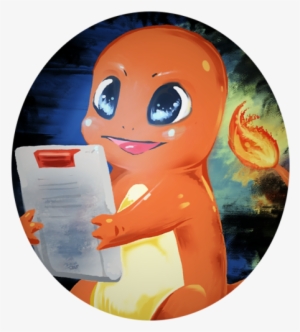 Charmander Playing A Gameboy - Cartoon #3833266 Charmander Playing A Gameboy - Cartoon #3833266
