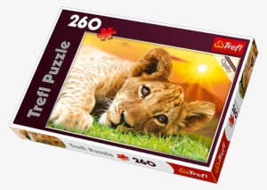 Click On The Photo To Enlarge It - Trefl Lion Cub Puzzle (260 Pieces) #3833916