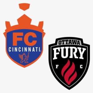 Fc Cincinnati Vs - Ottawa Fury Logo #3833946
