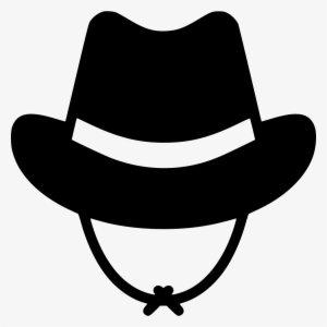 Cow Boy Hat Icon Png #3834185