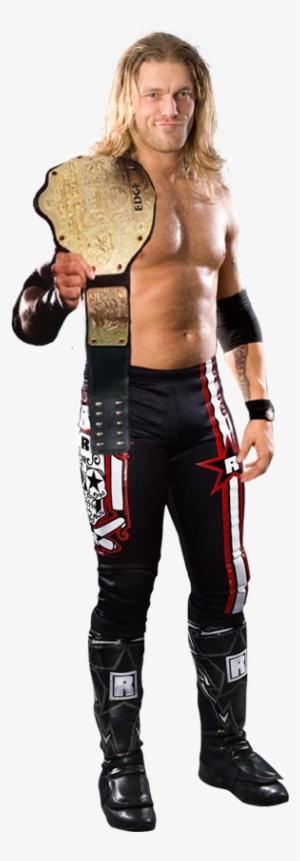 Edge - Edge Wwe Champion Png #3834403