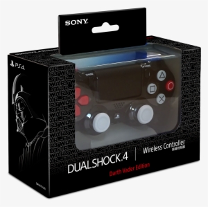 Wireless Controller - Dualshock Ps4 Darth Vader #3834431