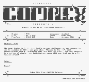 Minute - To - Win - It - Usa - Xbox360-complex - - Street Fighter V #3834690