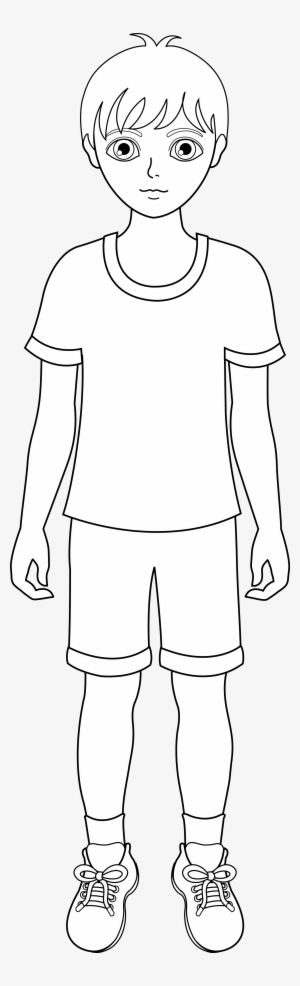 Boy Clipart Png Black And White - School Girl Clipart Black And White #3834834