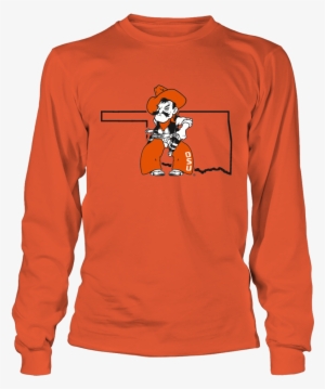 Pistol Pete In State Outline #3835791