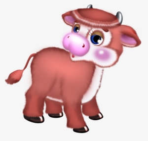 Cute Cow Clipart Transparent #3835921