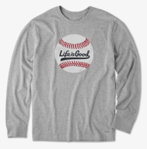 Men's Ballyard Baseball Long Sleeve Crusher Tee - Pirate Baseball Twin Duvet #3836889