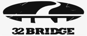 32 Bridge Symbol Near Black Textured - 32 Bridge #3836912