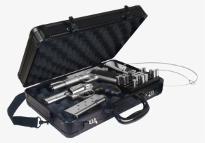 Locking Gun Case, Black On Black, Vaultz Vz00408 - Locking Gun Case Black #3836917