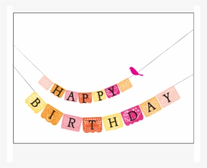 Paper Flags Birthday Card Set #3837636