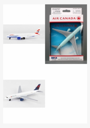 Authentic British Airways Air Canada Delta Airlines - Daron Air Canada Single Plane #3837640