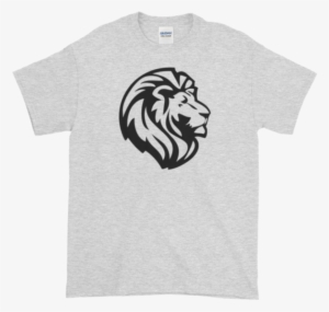 The Lion Head Shirt In Grey - Free Lion Head Png #3837852