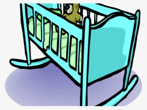 Cartoon Pictures Of Baby Stuff - Baby Cradle Clip Art #3838429