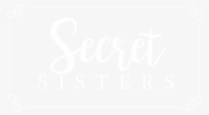 Secret Sisters Are About Encouraging, Praying For, - White Cinematic Bars Png #3839027