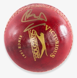Ian Botham Signed Cricket Ball - Red Slazenger #3840425