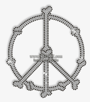 Hotfix Bones Strass Peace Sign Motif Pattern - Craigslist Gift Card #3840720