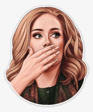 Ничего Себе Adele Адель Караул - Adele Стикеры #3840905