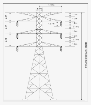 132kv Double Circuit Transmission Line - Circuit On Transmission Line #3841435