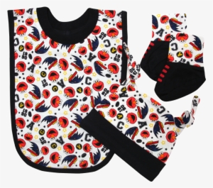 Adelaide Crows Sesame Street Baby 3 Piece Gift Set - Illustration #3841525