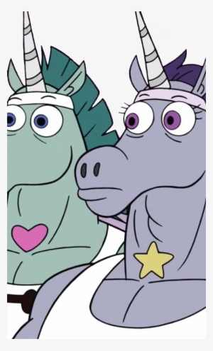 Female Warnicorn Buff Up - Cartoon #3841532