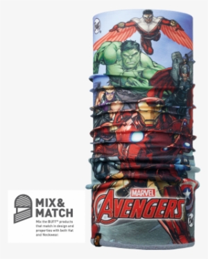 Buff Avengers Assemble Junior Polar Buff Neck Warmer #3842019