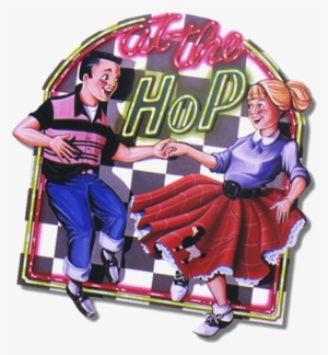 Back To The 50's Sock Hop Themed Social Dance, Saturday, - 50s Cutouts #3842153