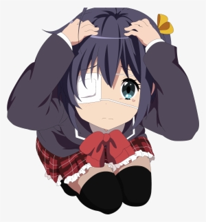 Download Png - Love Chunibyo & Other Delusions Rikka Scared #3843845
