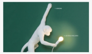 Seletti - Monkey Lamp - Hanging - Seletti - Monkey Lamp - Hanging - White #3843867