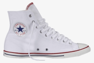 Converse Chuck Taylor Hi Top Fancy Optic White - Original White High Converse #3844265