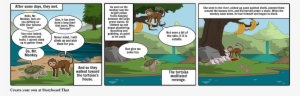 The Tortoise & The Monkey - Storyboard #3844357