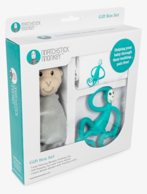 Green Gift Set - Matchstick Monkey Soft Toy #3844650