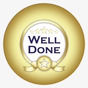 Customised Well Done Badges - Well Done Sticker Png #3845015