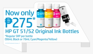 Maximize High-volume Printing Opportunities With Your - Hp Gt52 Cyan Ink Bottle #3845246