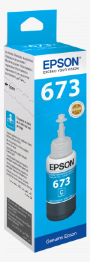 Epson T6732 Cyan Ink Bottle 70ml C13t67324a - Epson T6732 #3845377